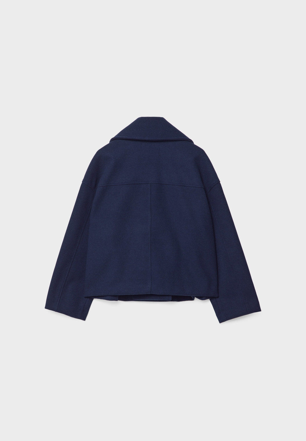 Ladies short double-breasted coat