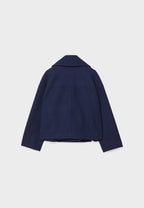 Ladies short double-breasted coat