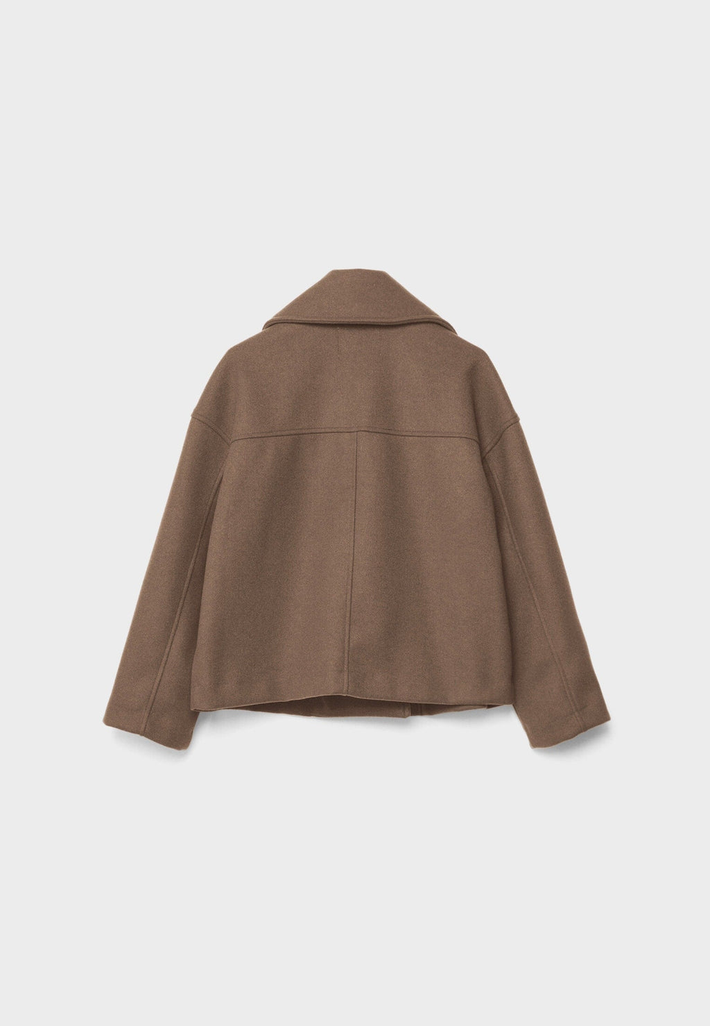Ladies short double-breasted coat
