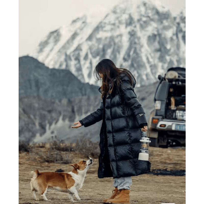 Fashion Glam – Warm Down Winter Jacket, Waterproof & Lined