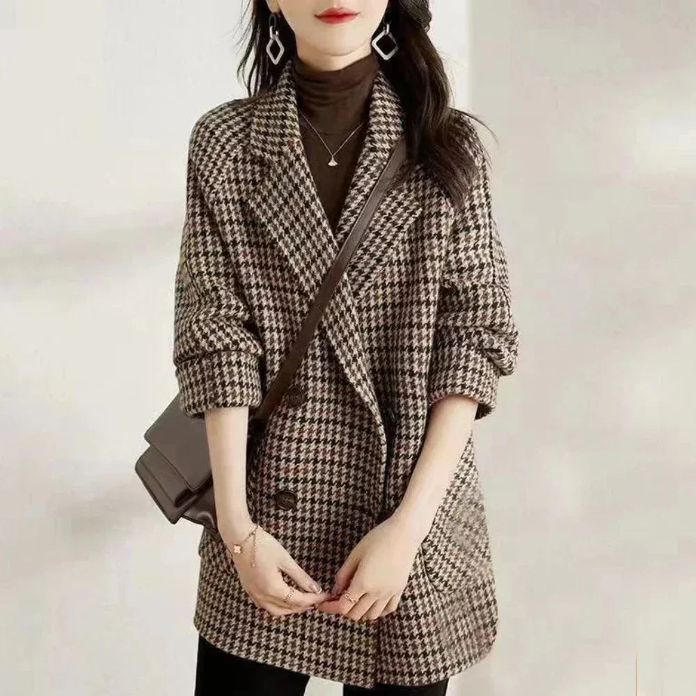 Fashion Glam | Classic Double-Breasted Women's Coat