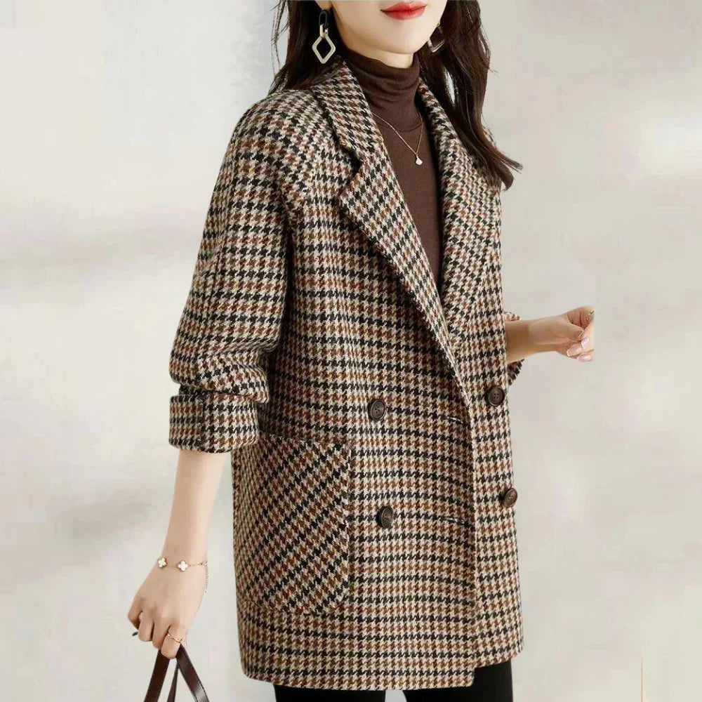 Fashion Glam | Classic Double-Breasted Women's Coat