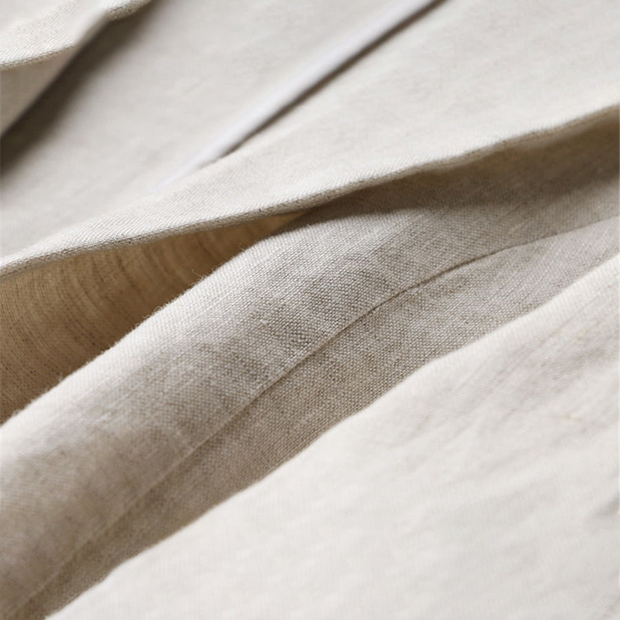 Fashion Glam | Daly Chic Minimalist Linen Blazer