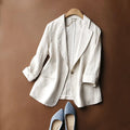 Fashion Glam | Daly Chic Minimalist Linen Blazer