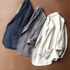 Fashion Glam | Daly Chic Minimalist Linen Blazer