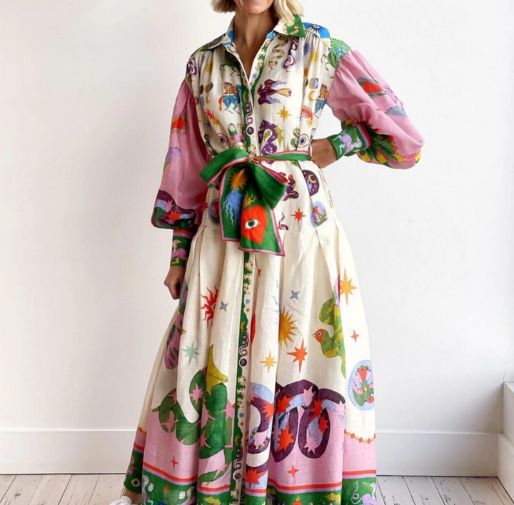 Celia - Italian Maxi Dress
