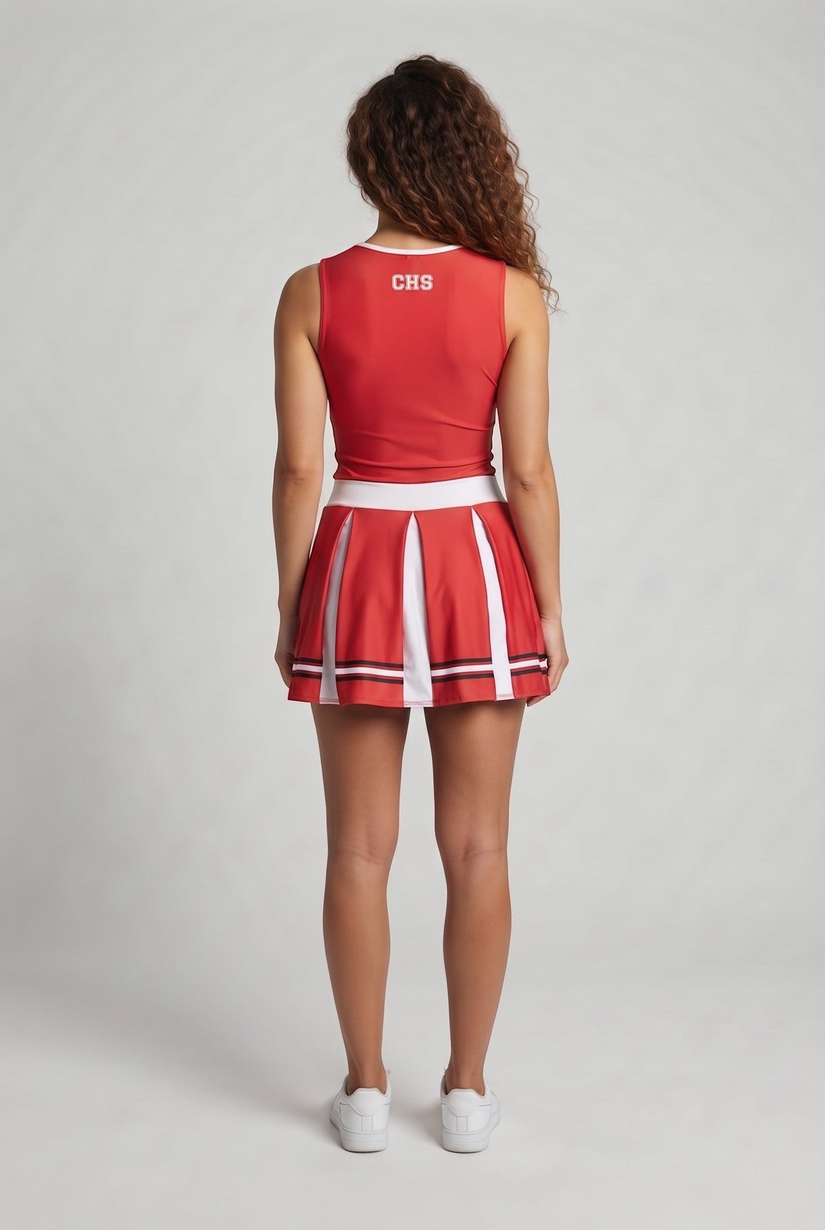 Women Cheerleader Costume with sporty accents Fashion Glam