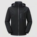 Men's Sporty Outdoor Jacket with Hood Fashion Glam