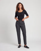 Ladies fine knit cami with fine rib, lightweight viscose mix and narrow straps Fashion Glam