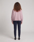 Women's Cropped Oversized Windbreaker with High Stand Collar, Balloon Sleeves and Full-Length Zipper Fashion Glam