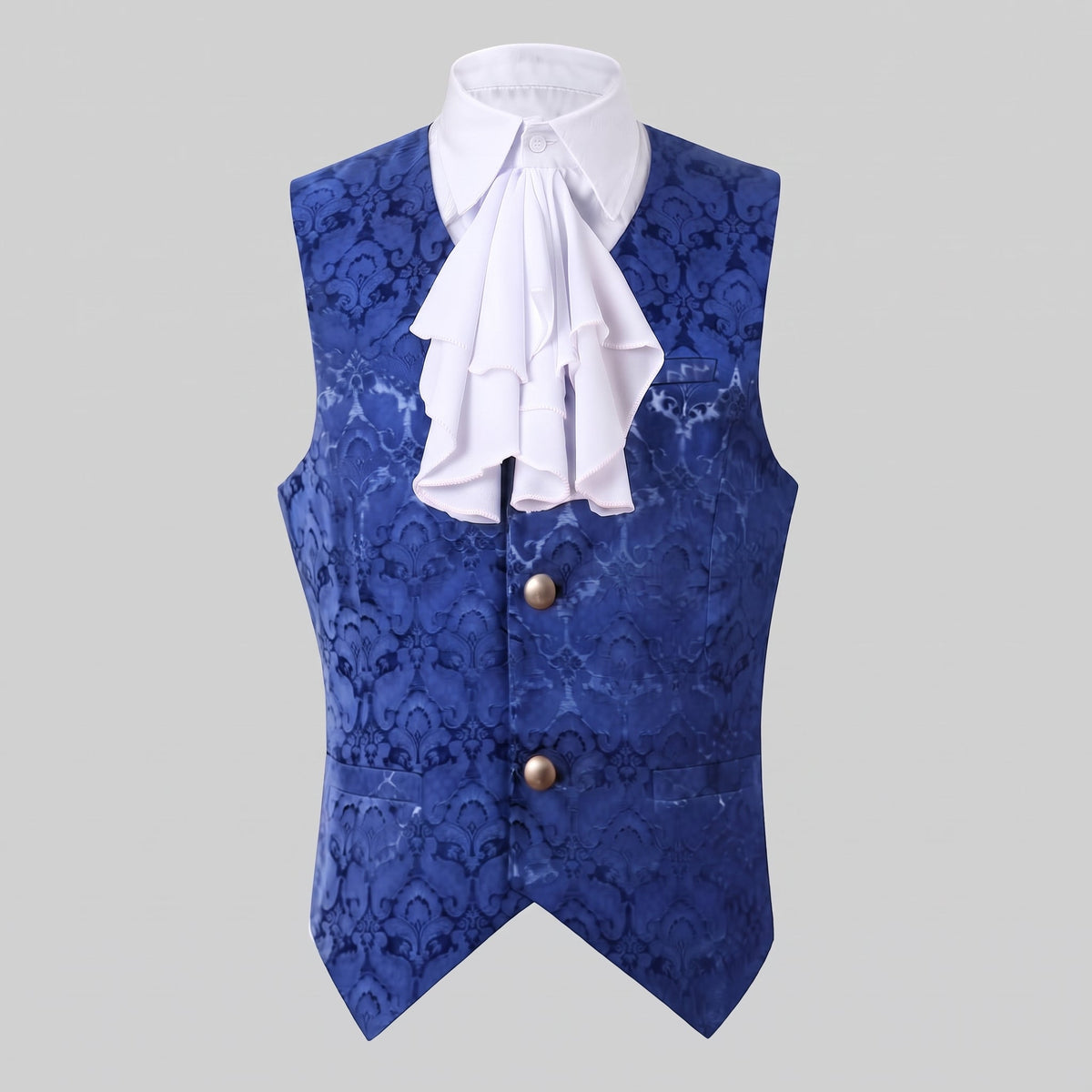 Women's elegant satin vest with ruffle details Fashion Glam