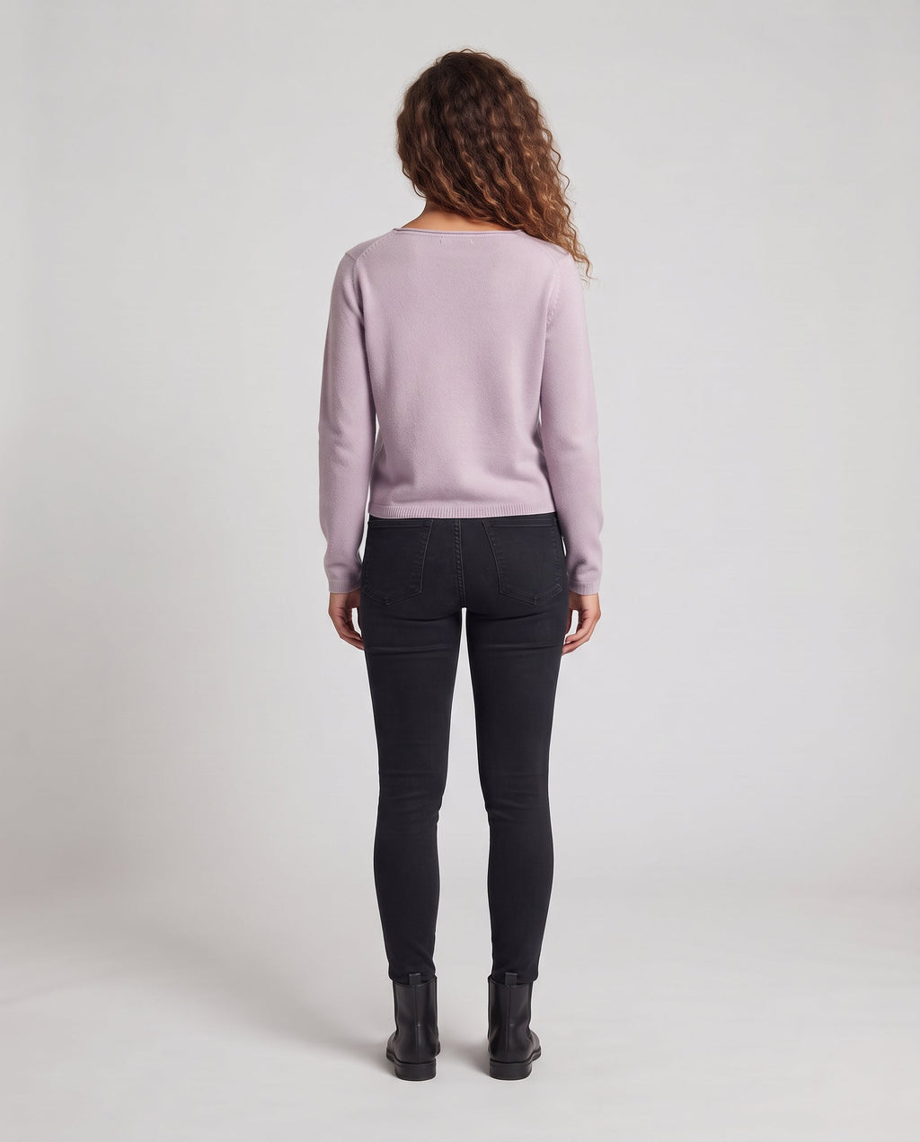 Women's lightweight fine knit sweater with raglan sleeves and boxy fit Fashion Glam