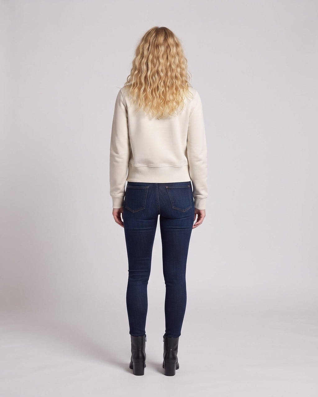 Women Cropped Sweat Jacket with Stand-up Collar and Decorative Galon Embroidery Fashion Glam