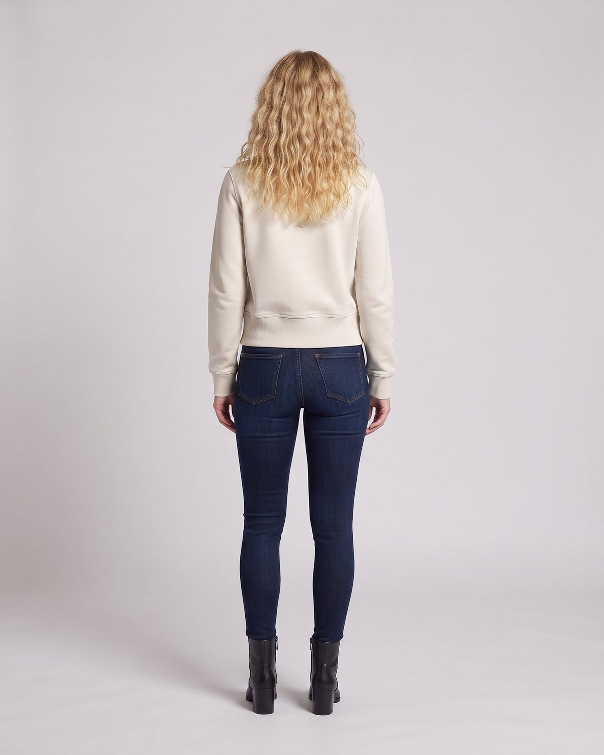 Women Cropped Sweat Jacket with Stand-up Collar and Decorative Galon Embroidery Fashion Glam