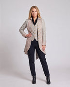 Women's Elegant Fashion Glam Jacket with Opulent Lace Embellishments Fashion Glam