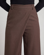 Women’s Wrap Culottes with Wide Legs and High Waist Fashion Glam