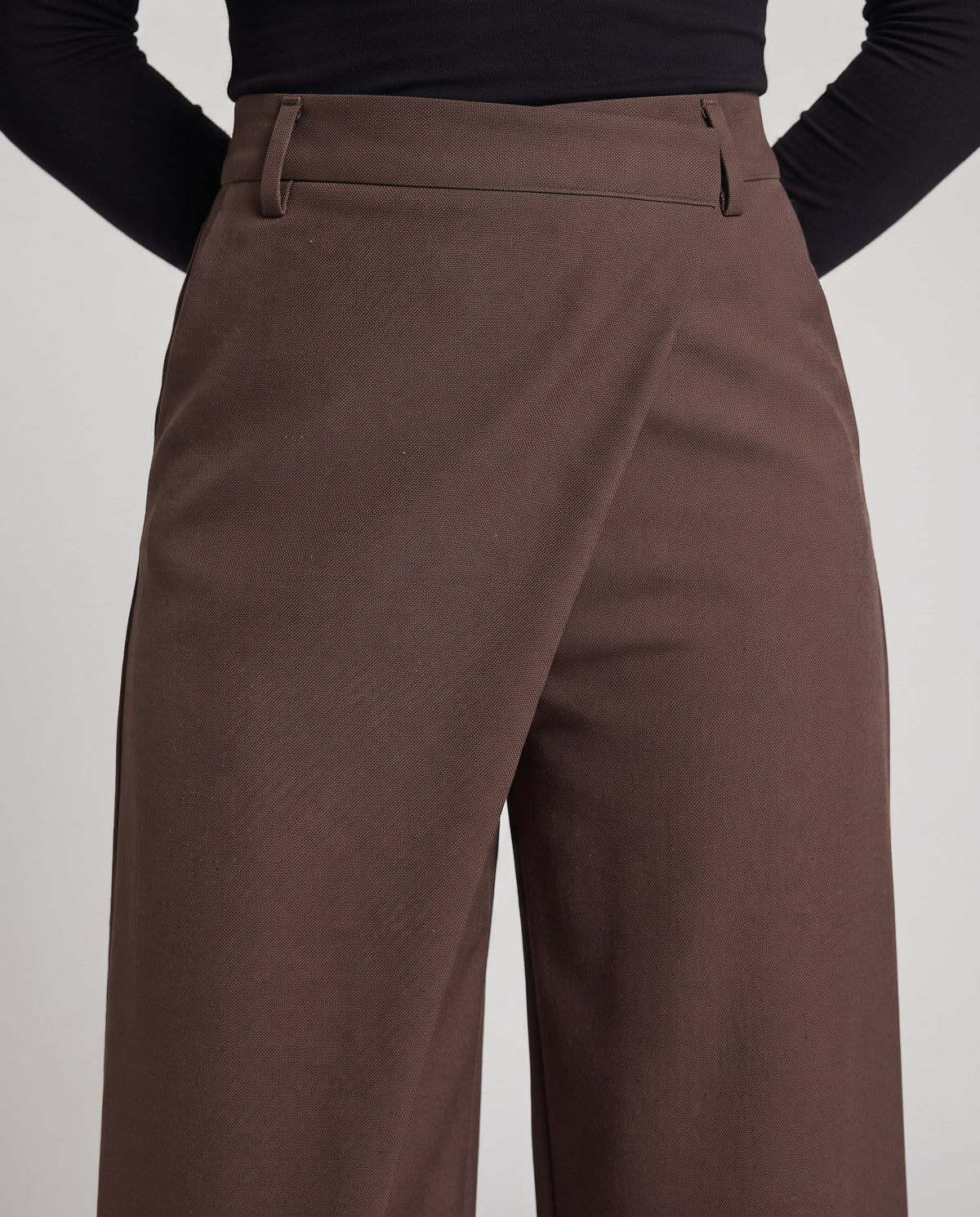 Women’s Wrap Culottes with Wide Legs and High Waist Fashion Glam