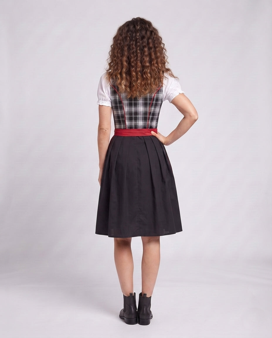 Ladies Dirndl Dress Fashion Glam