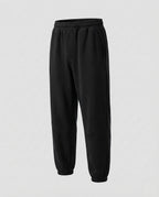 Herren Gefütterte Fleece-Jogginghose mit verstärkten Kniepartien, elastischem Bund & Saumbündchen Fashion Glam