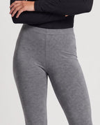 Women's figure-hugging leggings with high waistband made of elastic jersey Fashion Glam