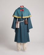 Women's Costume Set with Top, Underskirt, Pants, Hat, and Belt Fashion Glam