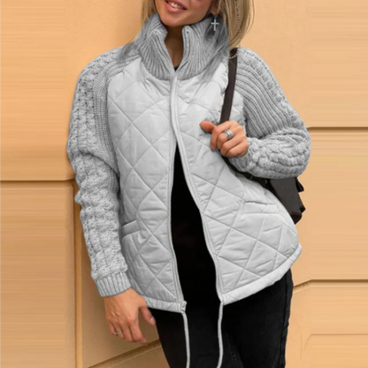 ANNA ROSE - TRENDY QUILTED JACKET