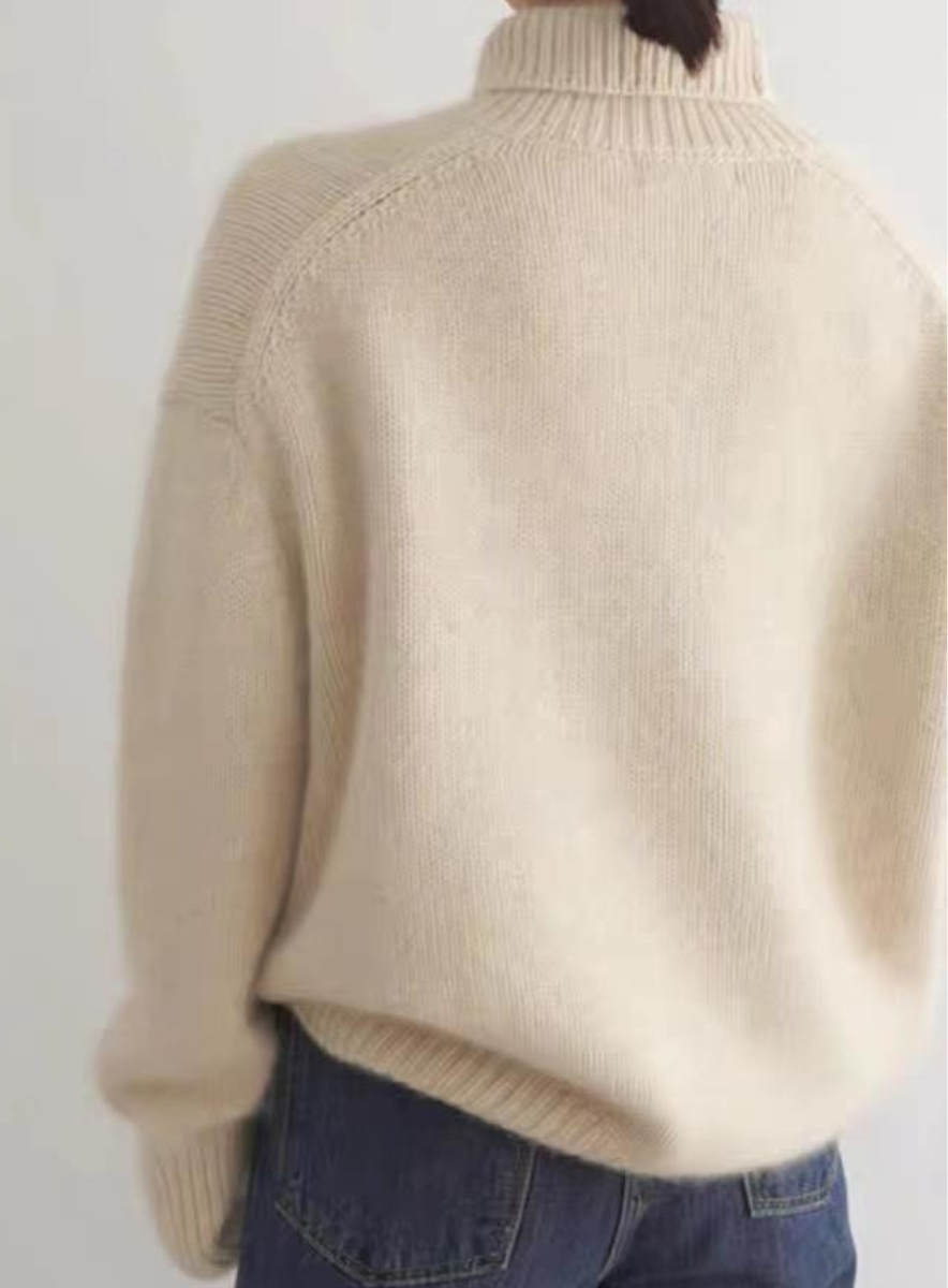 LEANA - COMFORTABLE KNITTED TURTLENECK JUMPER