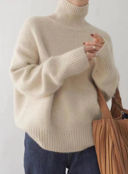 LEANA - COMFORTABLE KNITTED TURTLENECK JUMPER