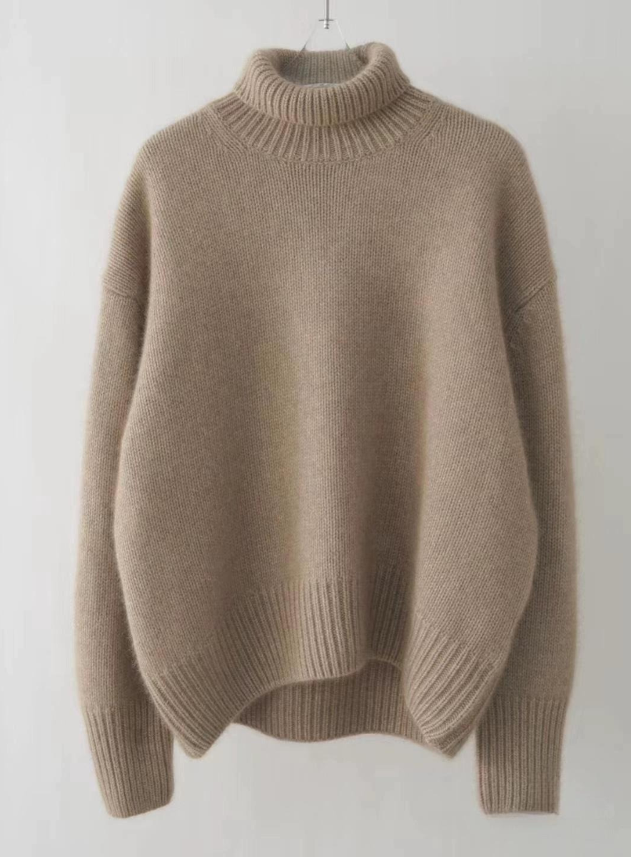 LEANA - COMFORTABLE KNITTED TURTLENECK JUMPER