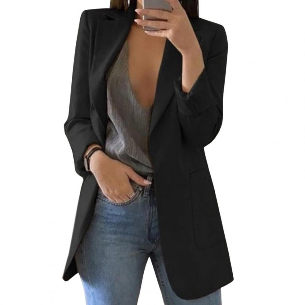 Fashion Glam | Elegant Long Blazer for Women
