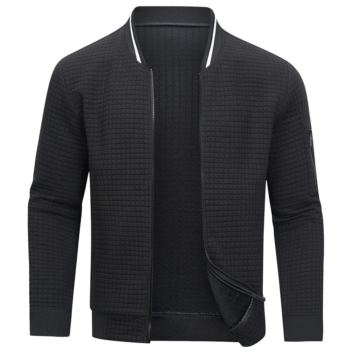Fashion Glam | Men's Zip Sweater