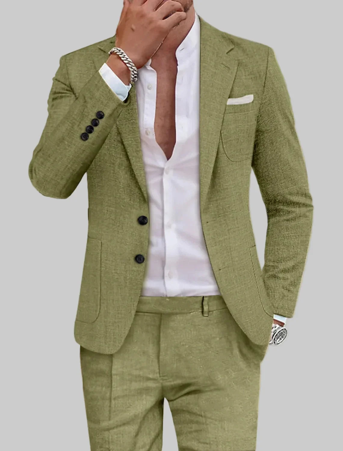 Fashion Glam | stylish two-piece men's suit