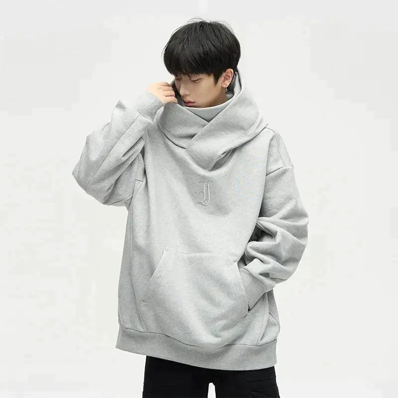 Fashion Glam | Ninja Hoodie with Double Neckline