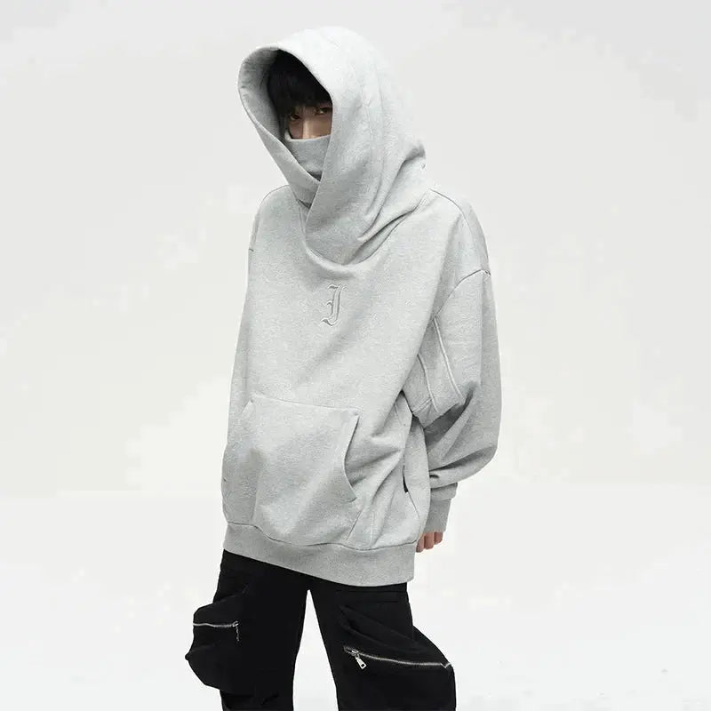 Fashion Glam | Ninja Hoodie with Double Neckline