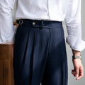 Fashion Glam | Men's Pants, Tailored Fit, High Waist - Full Lengths