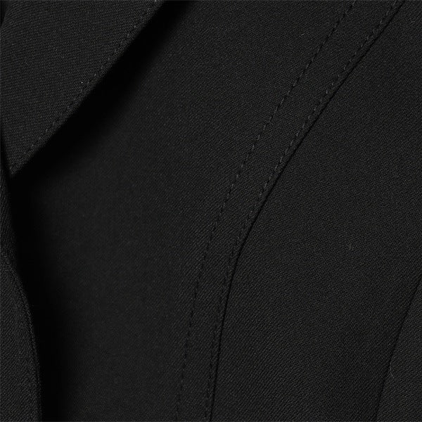 Women’s short blazer in sculpted look with dart seams and figure-flattering silhouette Fashion Glam