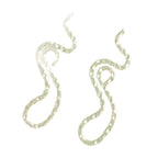 Ladies earrings in elegant wave pattern Fashion Glam