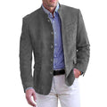 Men's elegant and fashionable suit jacket made of high-quality leather Fashion Glam