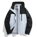Men's two-in-one softshell hybrid jacket with removable fleece inner jacket and water-repellent membrane Fashion Glam