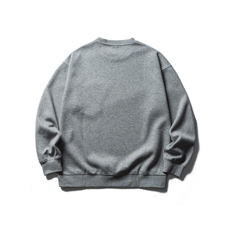 Unisex Oversize Sweatshirt with contrasting chest pocket and D-ring Fashion Glam