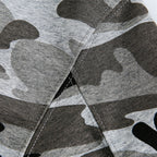 Unisex hooded jacket with camouflage pattern, full zipper and kangaroo pockets Fashion Glam