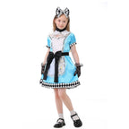 Girls costume in Victorian style with elaborate lace accents Fashion Glam