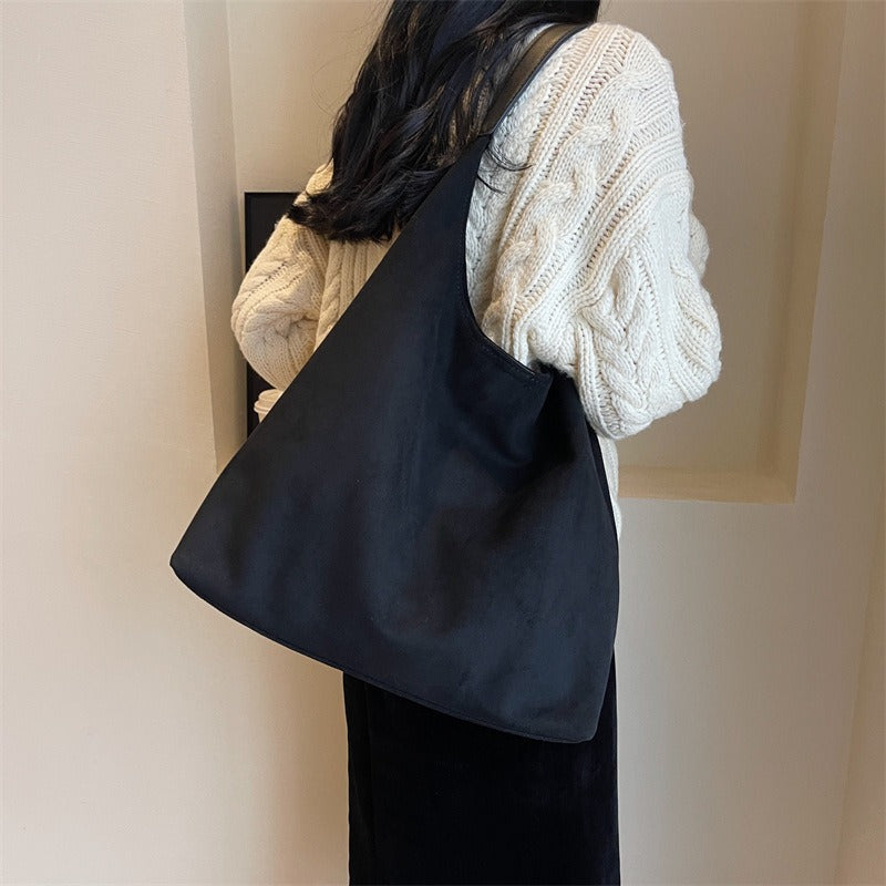 Women's Suede Shoulder Bag Fashion Glam