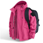 Men's Urban Weather-Resistant Hooded Parka with Multifunctional Pockets and Mesh Lining Fashion Glam