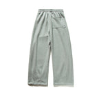 Unisex Wide Jogging Pants with Pleats, Elastic Drawstring and Side Pockets Fashion Glam
