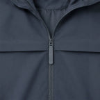 Men's lightweight water-repellent hooded softshell jacket with zip pockets Fashion Glam