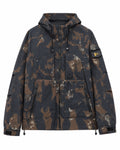 Men's Technical Camouflage Outdoor Jacket with Hood, Ripstop and Multifunctional Pockets Fashion Glam