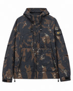 Men's Technical Camouflage Outdoor Jacket with Hood, Ripstop and Multifunctional Pockets Fashion Glam