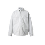 Unisex Oversize Denim Shirt Jacket in Vintage Look Fashion Glam