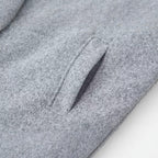 Women's Boxy Double-Breasted Short Coat made of Wool Blend with Stand-Up Collar Fashion Glam